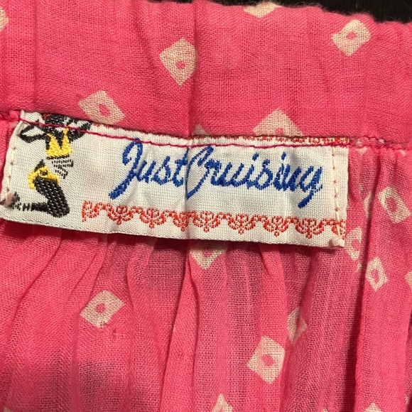 Women’s vintage Just Cruising boho skirt. Size M/L. Draw string for fitting. - Picture 1 of 4